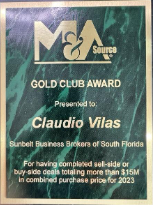 gold club award Cláudio vilas