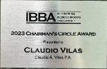 cludio vilas IBBA award